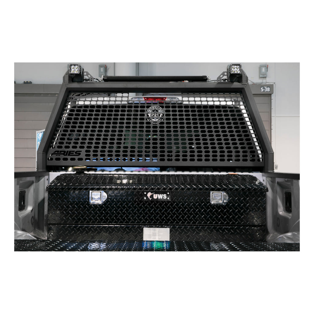 Gloss Black 45-Gallon Combo Aluminum Transfer Tank