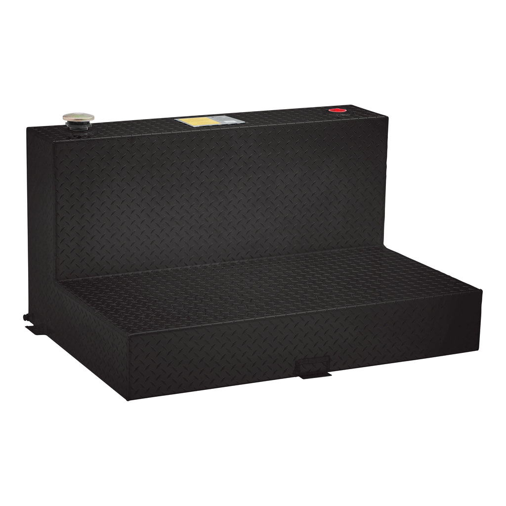 Gloss Black 75-Gallon L-Shape Aluminum Transfer Tank