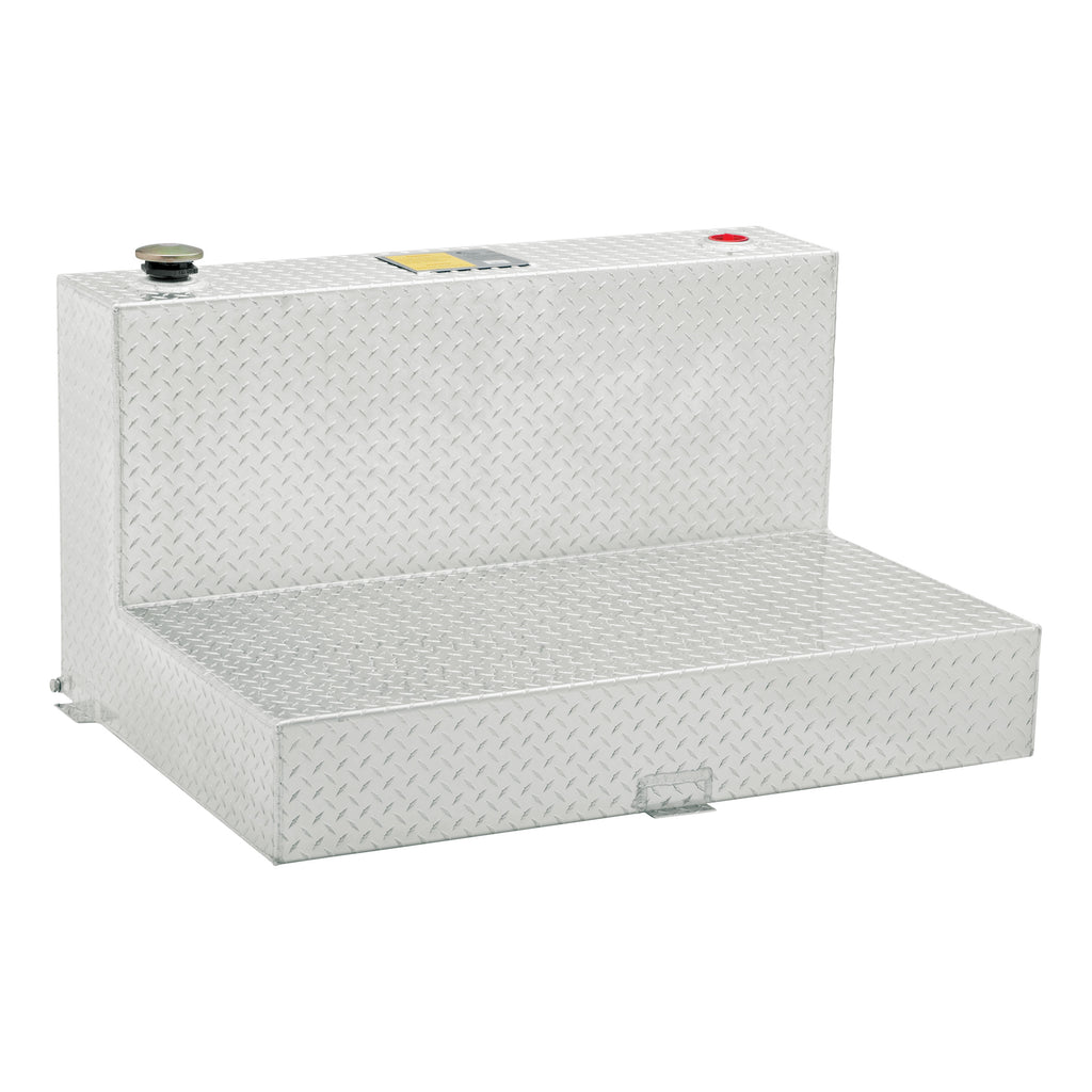 75-Gallon L-Shape Bright Aluminum Transfer Tank