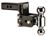 TS10035B B&W TOW AND STOW DUAL BALL 2 ADJ BALL MOUNT 3 DROP/3-1/2 RISE BLACK