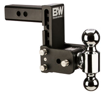 Load image into Gallery viewer, TS10037B B&amp;W TOW AND STOW DUAL BALL 2 ADJ BALL MOUNT 5 DROP/5-1/2 RISE BLACK
