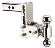 Load image into Gallery viewer, TS10037C B&amp;W TOW AND STOW DUAL BALL 2 ADJ BALL MOUNT 5 DROP/5-1/2 RISE CHROME