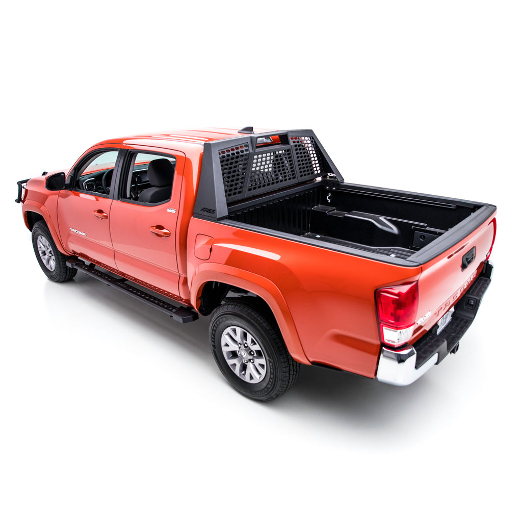 Switchback Black Aluminum Headache Rack Select Toyota Tacoma 1110114 Discount Hitch Truck Accessories