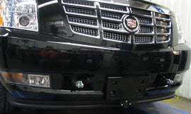 Baseplate with Removable Tabs and Safety Cable Hooks #BX1676