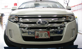 Baseplate with Removable Tabs and Safety Cable Hooks #BX2628