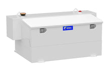 Load image into Gallery viewer, White Hammerhead-Style 100-Gallon Steel-Aluminum Combo Transfer Tank #ST-100HH-CB-W
