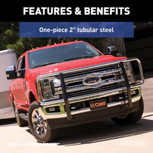 Load image into Gallery viewer, Chrome Steel 2&quot; Tubular Grille Guard #202175-202176