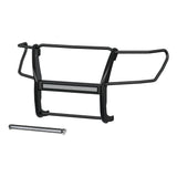Pro Series Black Steel Grille Guard with Light Bar, Select Nissan Titan XD #2170029