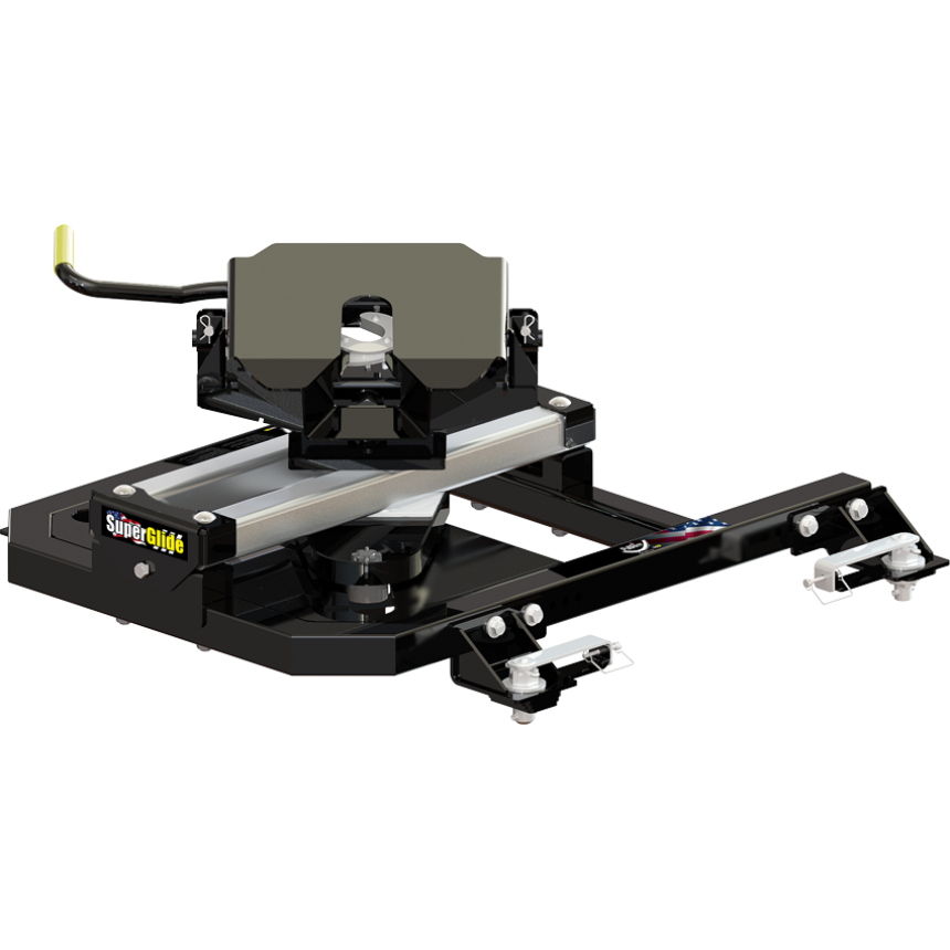 OE Puck Series 24K SuperGlide, Automatically Sliding Fifth Wheel Hitch for Short Bed Ram Trucks #PLR2315