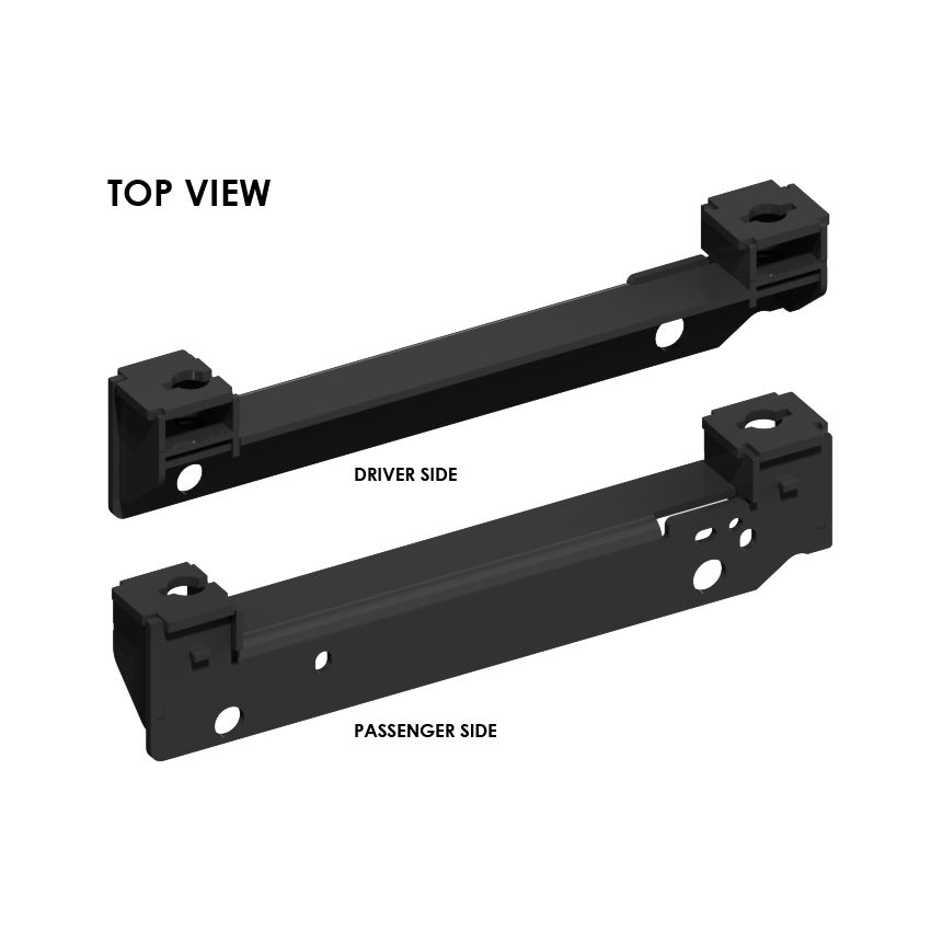 ISR Series SuperRail 24K Custom Mounting Kit for 1999-2016 Ford F250 & F350 Trucks #PLR2324