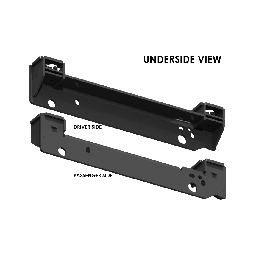 ISR Series SuperRail 24K Custom Mounting Kit for 1999-2016 Ford F250 & F350 Trucks #PLR2324