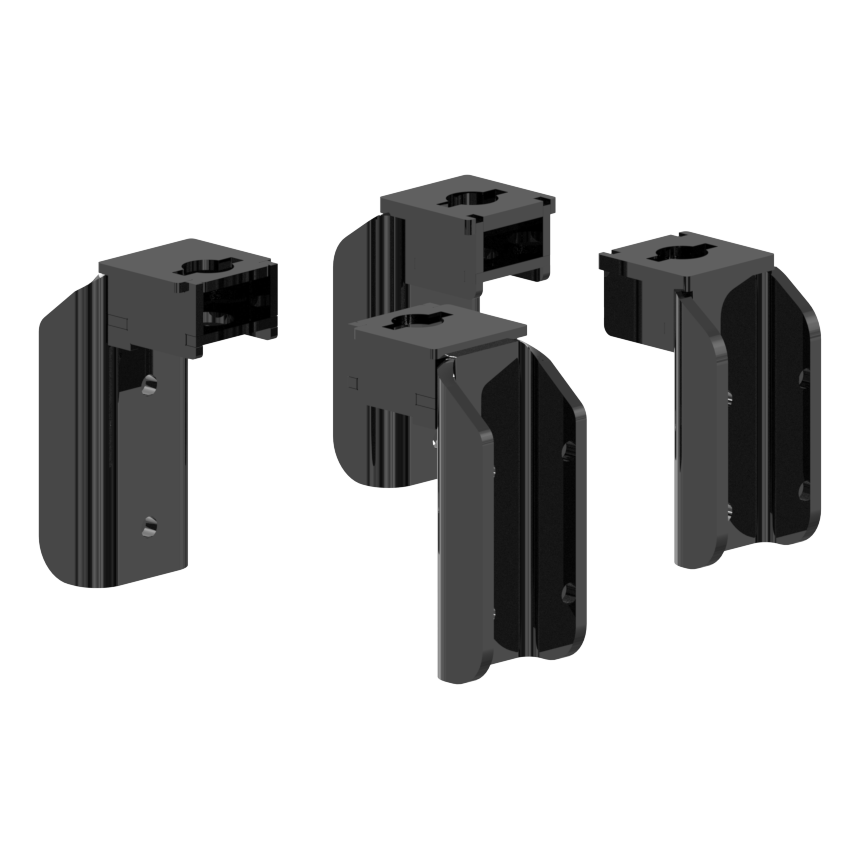 ISR Series SuperRail 18K Custom Mounting Kit for 1999-2010 GM 2500 & 3500 Trucks #PLR2326