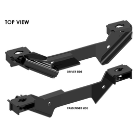 ISR Series SuperRail 22K Custom Mounting Kit for 2011-2019 GM 2500 & 3500 Trucks #PLR2328