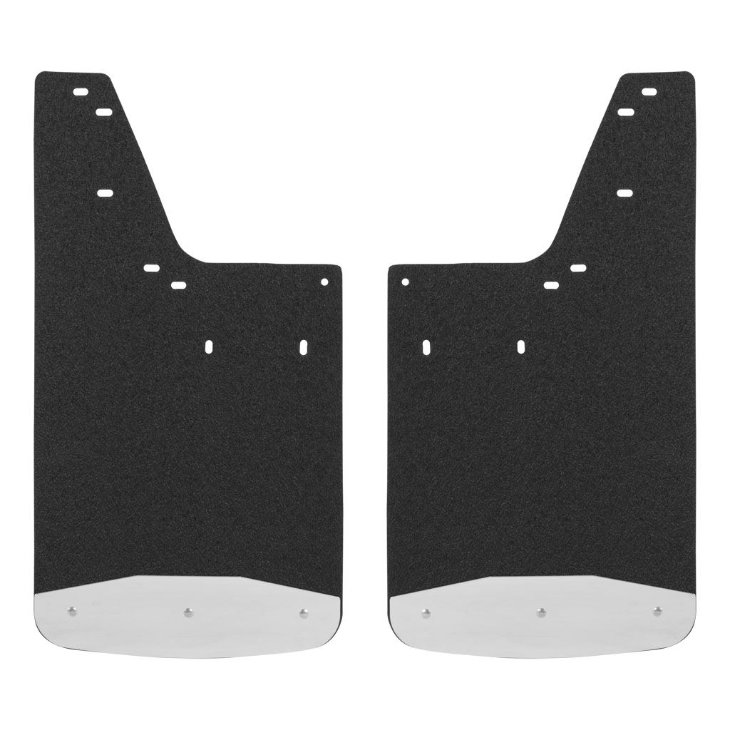 Front or Rear 12" X 23" Textured Rubber Mud Guards #250233