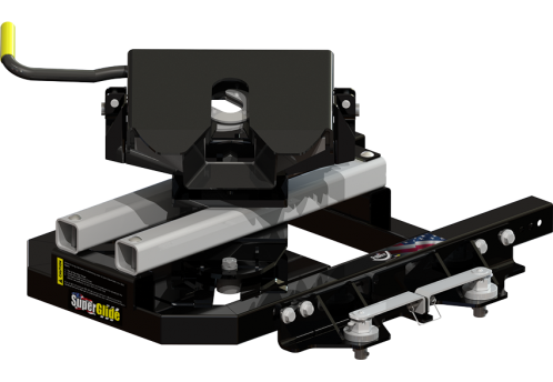 OE Puck Series 16K SuperGlide, Automatically Sliding Fifth Wheel Hitch for Short Bed Ford Trucks #PLR2714