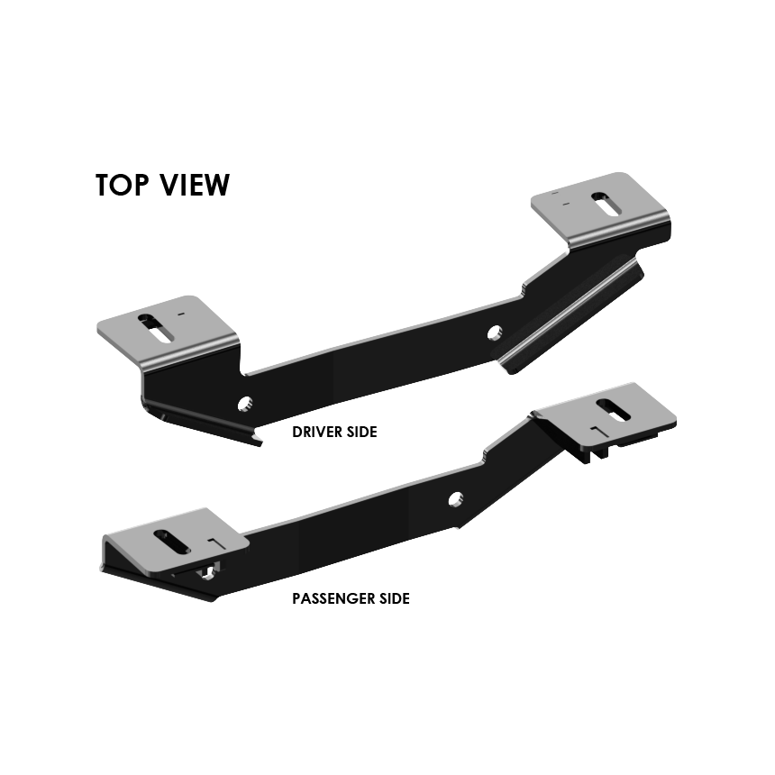 ISR Series 20K Custom Mounting Kit for 2011-2019 GM 2500 & 3500 Trucks #PLR2724