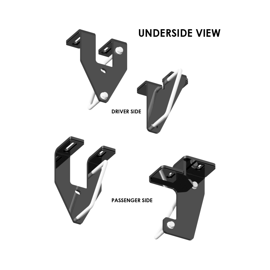 ISR Series 20K Custom Mounting Kit for 2013-2020 Ram 3500 Trucks #PLR2742