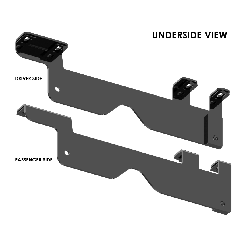 ISR Series 20K Custom Mounting Kit for 2015-2020 Ford F150 Trucks w/ aluminum bed #PLR2760