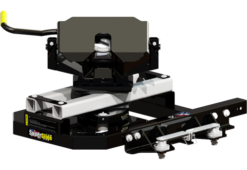 OE Puck Series 20K SuperGlide, Automatically Sliding Fifth Wheel Hitch for Short Bed Ford Trucks #PLR2914