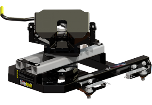 OE Puck Series 20K SuperGlide, Automatically Sliding Fifth Wheel Hitch for Short Bed GM Trucks #PLR2915