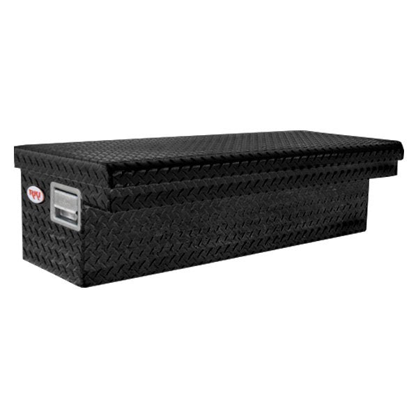 48" Wide Low Profile Aluminum Side Box (Black) #48SLPWAB