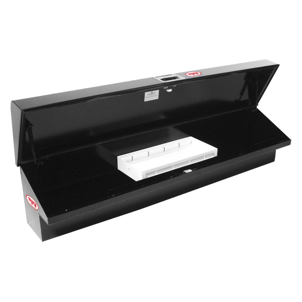 50" Slant Top Steel Side Box (Black) #50STSB