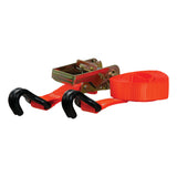 16' Orange Cargo Strap with J-Hooks (1,100 lbs.) #83025