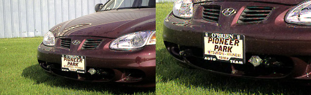 Vehicle Baseplate With Standard Tabs And Safety Cable Hooks #BX2308