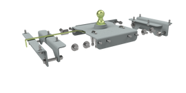 B&W Gooseneck Trailer Hitch Head Replacement Center Section #GNRC816