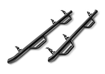 Nerf Bar Cab Length With Drop Down Steps #D1980CC-TX