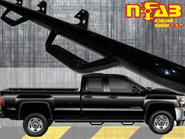 Nerf Bar W2W Wheel To Wheel With Drop Down Steps #C15102QC