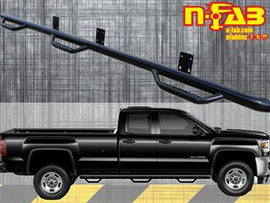 Nerf Bar Wheel To Wheel With Drop Down Steps #C15102QC-6