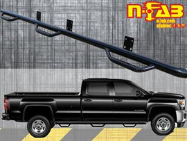 Nerf Bar Wheel To Wheel With Drop Down Steps #C15113CC-6