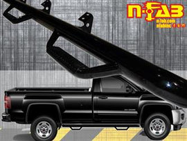 Nerf Bar Wheel To Wheel With Drop Down Steps #C1581RC-4