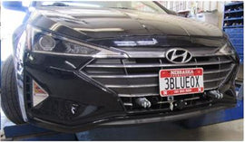 Vehicle Baseplate With Removable Tabs And Safety Cable Hooks #BX2343