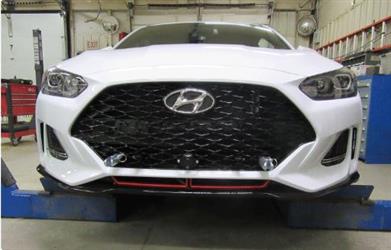 Vehicle Baseplate With Removable Tabs And Safety Cable Hooks #BX2344