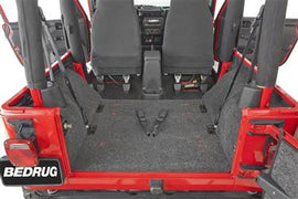 Carpet BedRug Direct-Fit 4 Piece Wheel Wells Cargo Floor Tailgate Coverage #BRTJ97R
