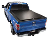 Tonneau Cover Edge Soft Roll-Up Hook And Loop Lockable Using Tailgate Handle Lock #898101