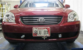 Vehicle Baseplate With Removable Tabs And Safety Cable Hooks #BX2714