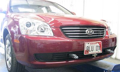 Vehicle Baseplate With Removable Tabs And Safety Cable Hooks #BX2714