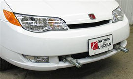 Vehicle Baseplate With Removable Tabs And Safety Cable Hooks For Saturn Ion #BX3325