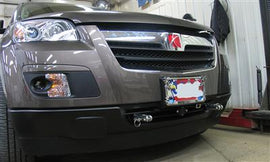 Vehicle Baseplate With Removable Tabs And Safety Cable Hooks For Saturn Outlook #BX3330