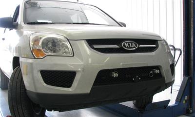 Vehicle Baseplate With Removable Tabs And Safety Cable Hooks #BX2716