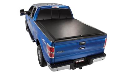 Tonneau Cover Edge Soft Roll-Up Hook And Loop Lockable Using Tailgate Handle Lock #886901