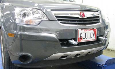 Vehicle Baseplate With Removable Tabs And Safety Cable Hooks For Saturn Vue #BX3332