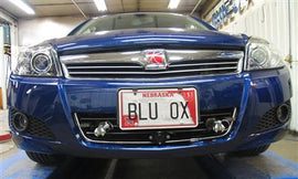 Vehicle Baseplate With Removable Tabs And Safety Cable Hooks For Saturn Astra #BX3333