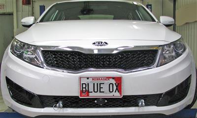 Vehicle Baseplate With Removable Tabs And Safety Cable Hooks #BX2721