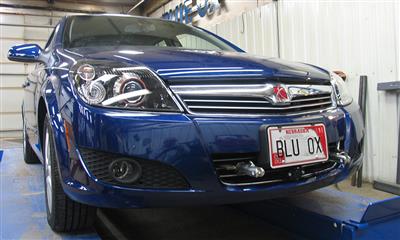 Vehicle Baseplate With Removable Tabs And Safety Cable Hooks For Saturn Astra #BX3333