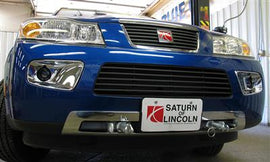 Vehicle Baseplate With Removable Tabs And Safety Cable Hooks For Saturn Vue #BX3335