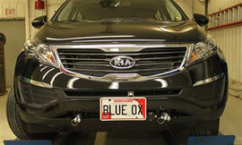 Vehicle Baseplate With Removable Tabs And Safety Cable Hooks #BX2723